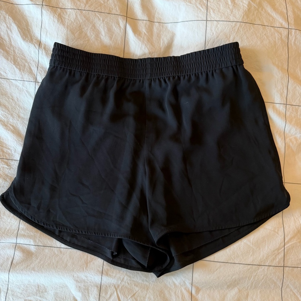 Babaton Black Dress Shorts